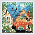 Image of RIOLIS City and Cats Summer Diamond Mosaic Kit