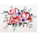 Image of Needleart World Elegant Bouquet No Count Cross Stitch Kit
