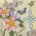Image of Needleart World Butterfly Garden No Count Cross Stitch Kit