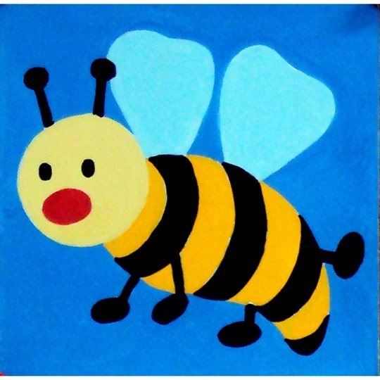 Image 1 of Gobelin-L Honey Bee Tapestry Kit