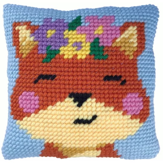 Image 1 of Needleart World Spring Time Fox Tapestry Kit