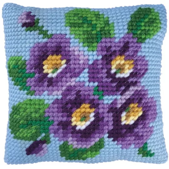 Image 1 of Needleart World Primrose Bouquet Tapestry Kit