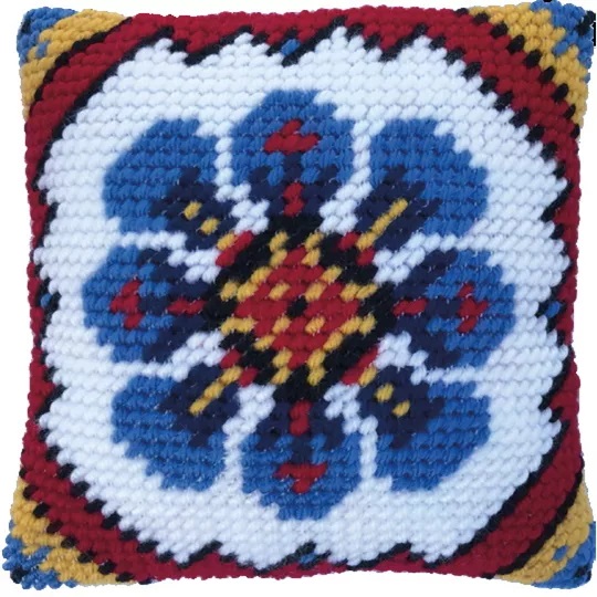 Image 1 of Needleart World Indian Blue Tapestry Kit