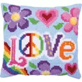 Image of Needleart World Love Always No Count Cross Stitch Kit