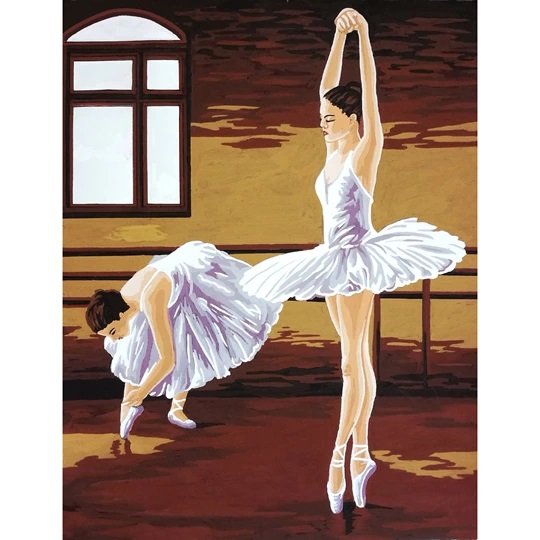 Image 1 of Gobelin-L Ballerinas Tapestry Canvas