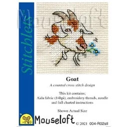 Mouseloft Goat Cross Stitch Kit