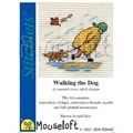 Image of Mouseloft Walking the Dog Cross Stitch Kit