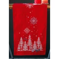 Image of Vervaco Christmas Trees and Animals Runner Cross Stitch Kit