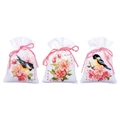 Image of Vervaco Birds and Blossoms Bags Cross Stitch Kit