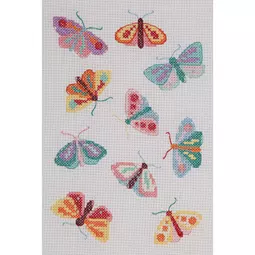 Anchor Moths and Butterflies Cross Stitch Kit
