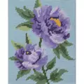 Image of Anchor Purple Peony Tapestry Kit