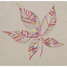 Anchor Leaf Stitch Sampler Embroidery Kit