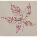 Image of Anchor Leaf Stitch Sampler Embroidery Kit