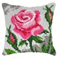 Image of Orchidea Roses Latch Hook Latch Hook Cushion Kit