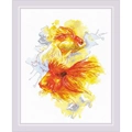 Image of RIOLIS Goldfishes Cross Stitch Kit
