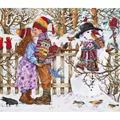 Image of Luca-S First Kiss Christmas Cross Stitch Kit