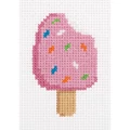 Image of Klart Ice Cream on a Stick Cross Stitch Kit