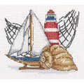 Image of Klart Little Lighthouse Cross Stitch Kit