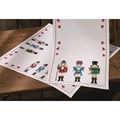 Image of Permin Nutcracker Soldier Table Centre Christmas Cross Stitch Kit