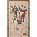 Image of Permin Reindeer and Elf Advent Christmas Cross Stitch Kit
