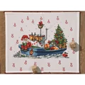 Image of Permin Christmas at Sea Advent Cross Stitch Kit