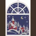 Image of Permin Winter Night Christmas Cross Stitch Kit