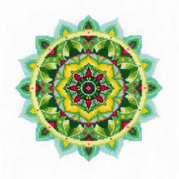 RIOLIS Self Knowledge Mandala Cross Stitch Kit