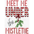 Image of Design Works Crafts Mistletoe Christmas Cross Stitch Kit