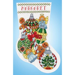 Design Works Crafts Ornaments Stocking Christmas Cross Stitch Kit
