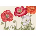 Image of Bothy Threads Poppy Blooms Cross Stitch Kit