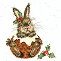 Image of Bothy Threads Little Pudding Christmas Cross Stitch Kit