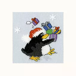 Bothy Threads PPP Presents Christmas Card Making Christmas Cross Stitch Kit