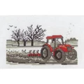 Image of Permin Tractor Cross Stitch Kit