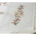 Image of Permin Autumn Leaves Runner Embroidery Kit