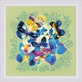 Image of RIOLIS Bright Butterflies Cross Stitch Kit