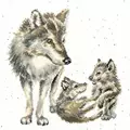 Image of Bothy Threads Wolf Pack Cross Stitch Kit