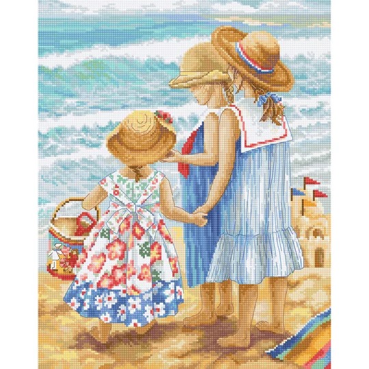 Image 1 of Luca-S Sisters Cross Stitch Kit