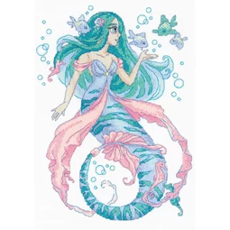 Cross stitch Mermaid