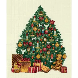 Panna Victorian Christmas Tree Cross Stitch Kit