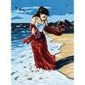 Image of Gobelin-L Young Lady Tapestry Canvas