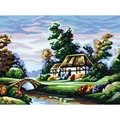 Image of Gobelin-L Thatched Cottage Tapestry Canvas