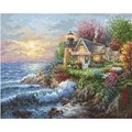 Image of Luca-S Guardian of the Sea Petit Point Kit Tapestry