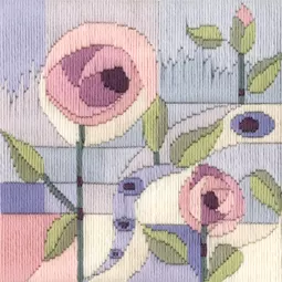 Derwentwater Designs Rose Arbour Long Stitch Kit