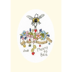Bothy Threads Meant to Bee Wedding Sampler Cross Stitch Kit