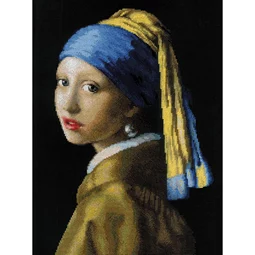 RIOLIS Girl with a Pearl Earring - Vermeer Cross Stitch Kit