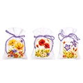 Image of Vervaco Summer Flowers Pot Pourri Bags Set of 3 Cross Stitch Kit