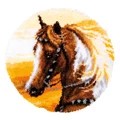 Image of Vervaco Western Horse Rug Latch Hook Rug Kit