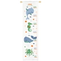 Image of Vervaco Whale Fun Height Chart Cross Stitch Kit