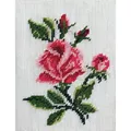 Image of Gobelin-L Pink Rose Kit Tapestry