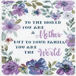 Design Works Crafts You are the World Cross Stitch Kit